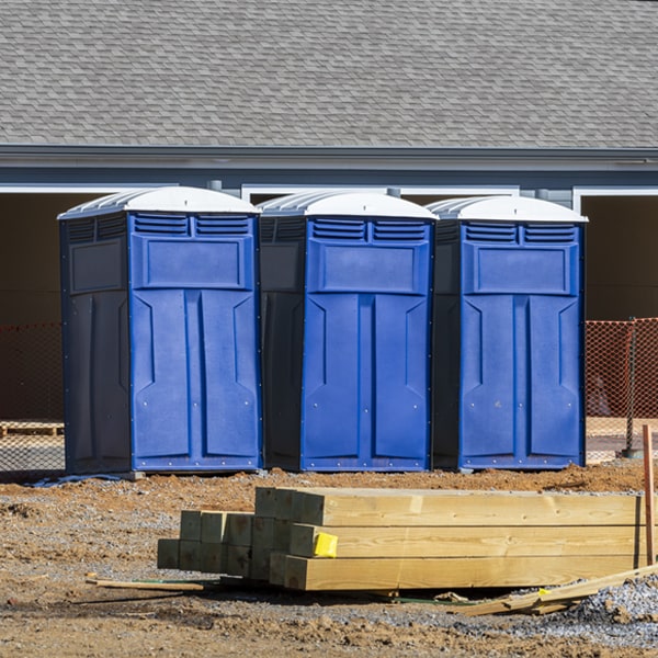 what is the cost difference between standard and deluxe portable restroom rentals in Deer Park Wisconsin